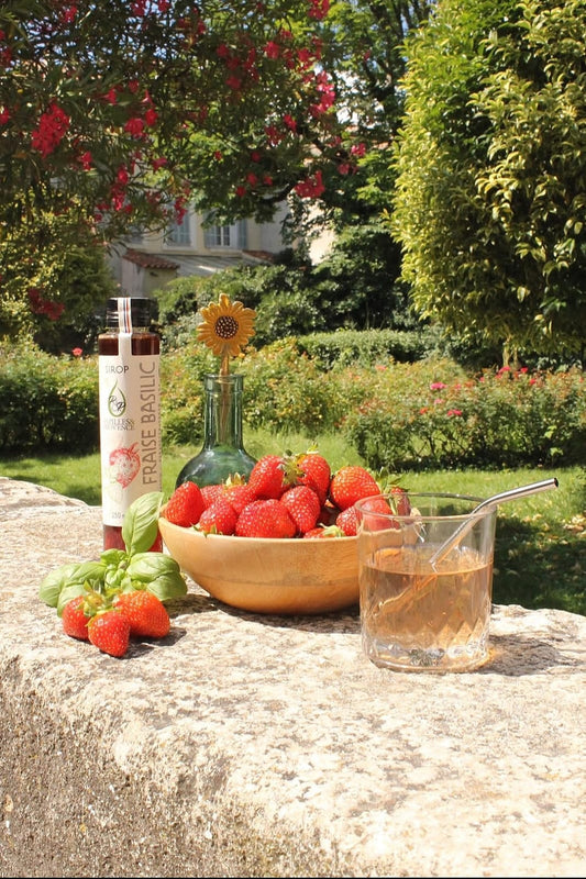 Sirop de Fraise Basilic