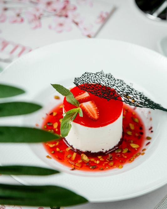 dessert fraise sirop crème miam