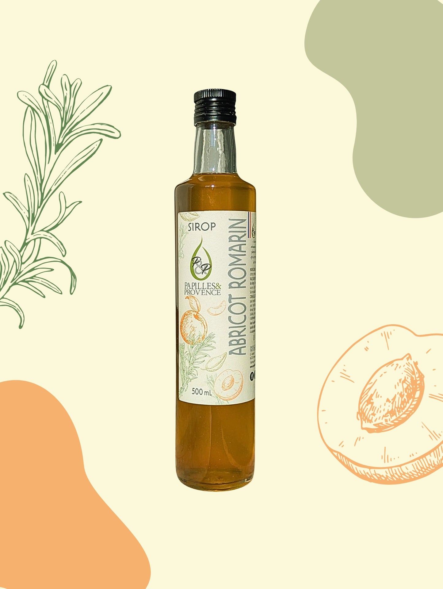 Sirop Abricot Romarin