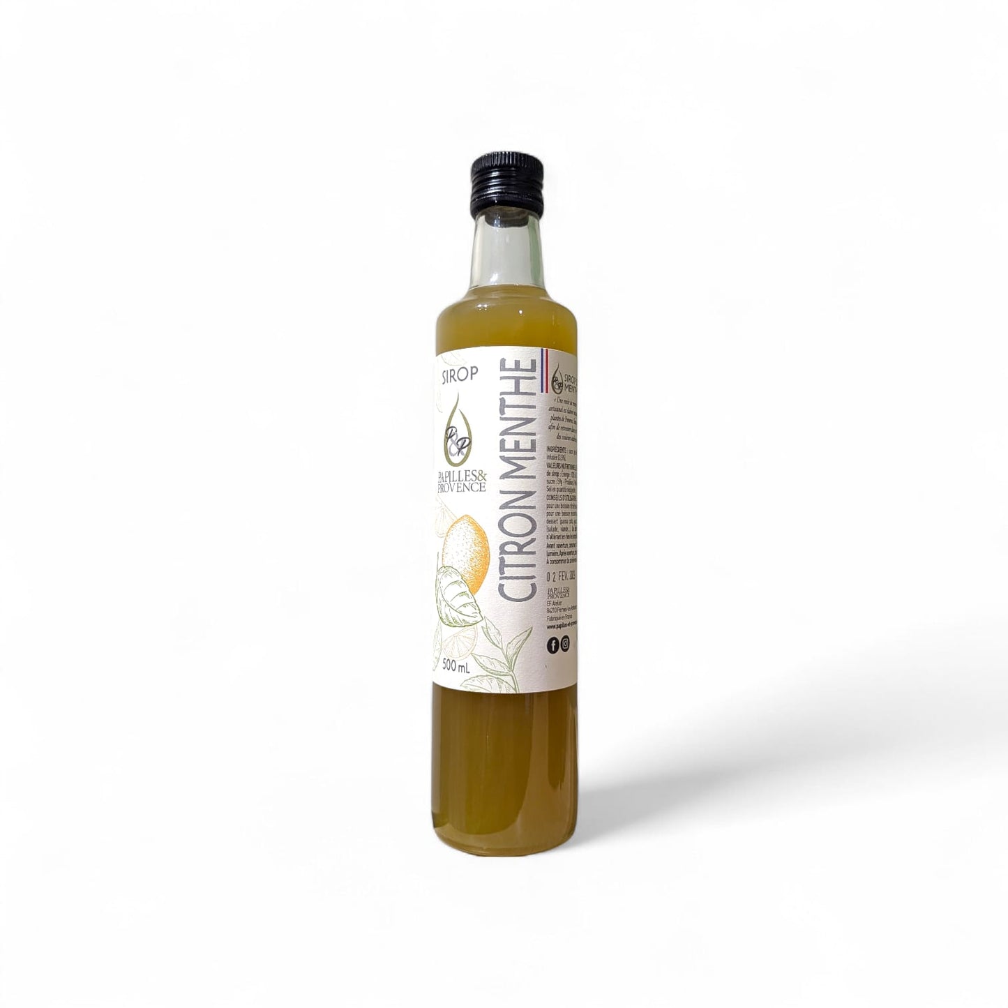 Sirop de Citron Menthe