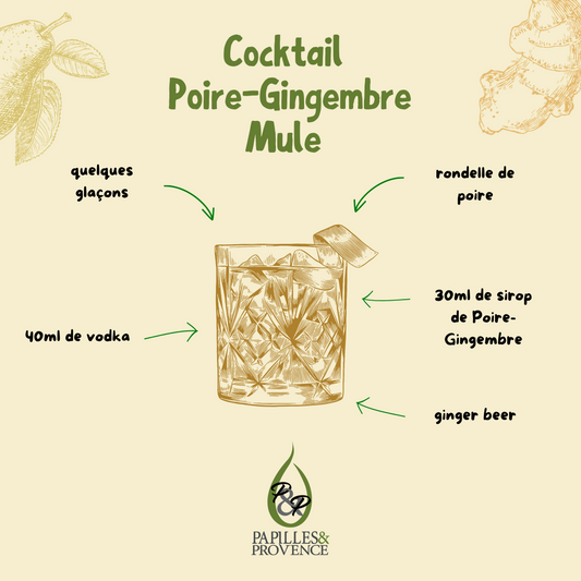 Sirop de Poire Gingembre