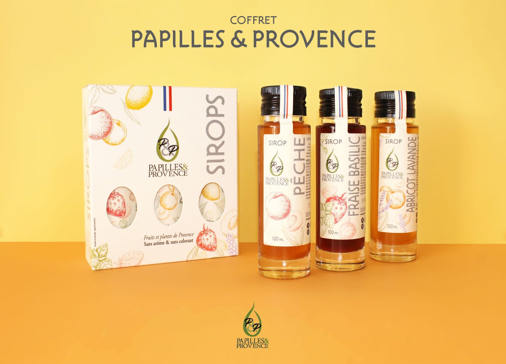 coffret personnalisable sirop provence