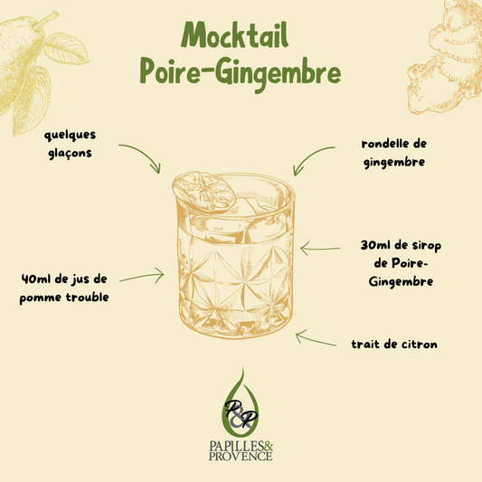 Sirop de Poire - Gingembre