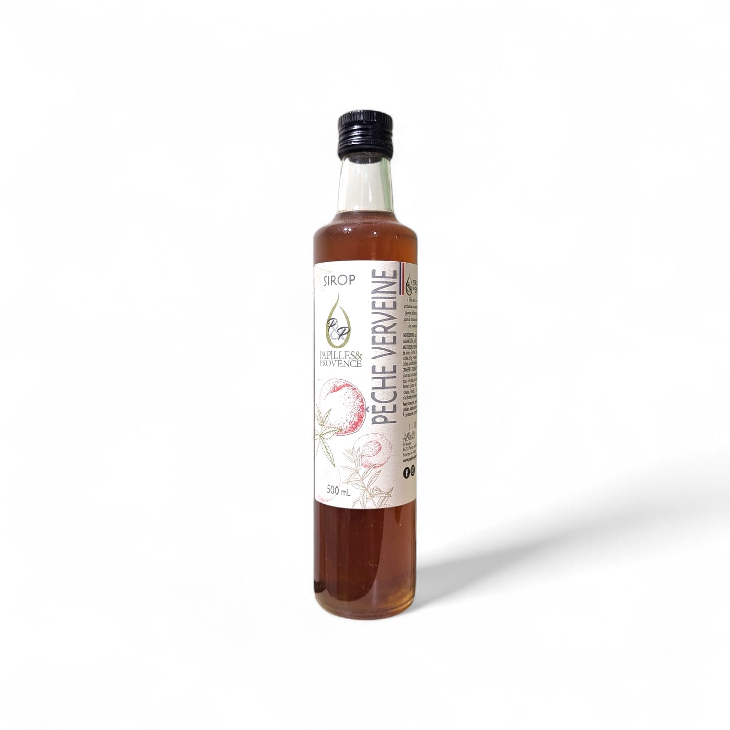Sirop de Pêche Verveine