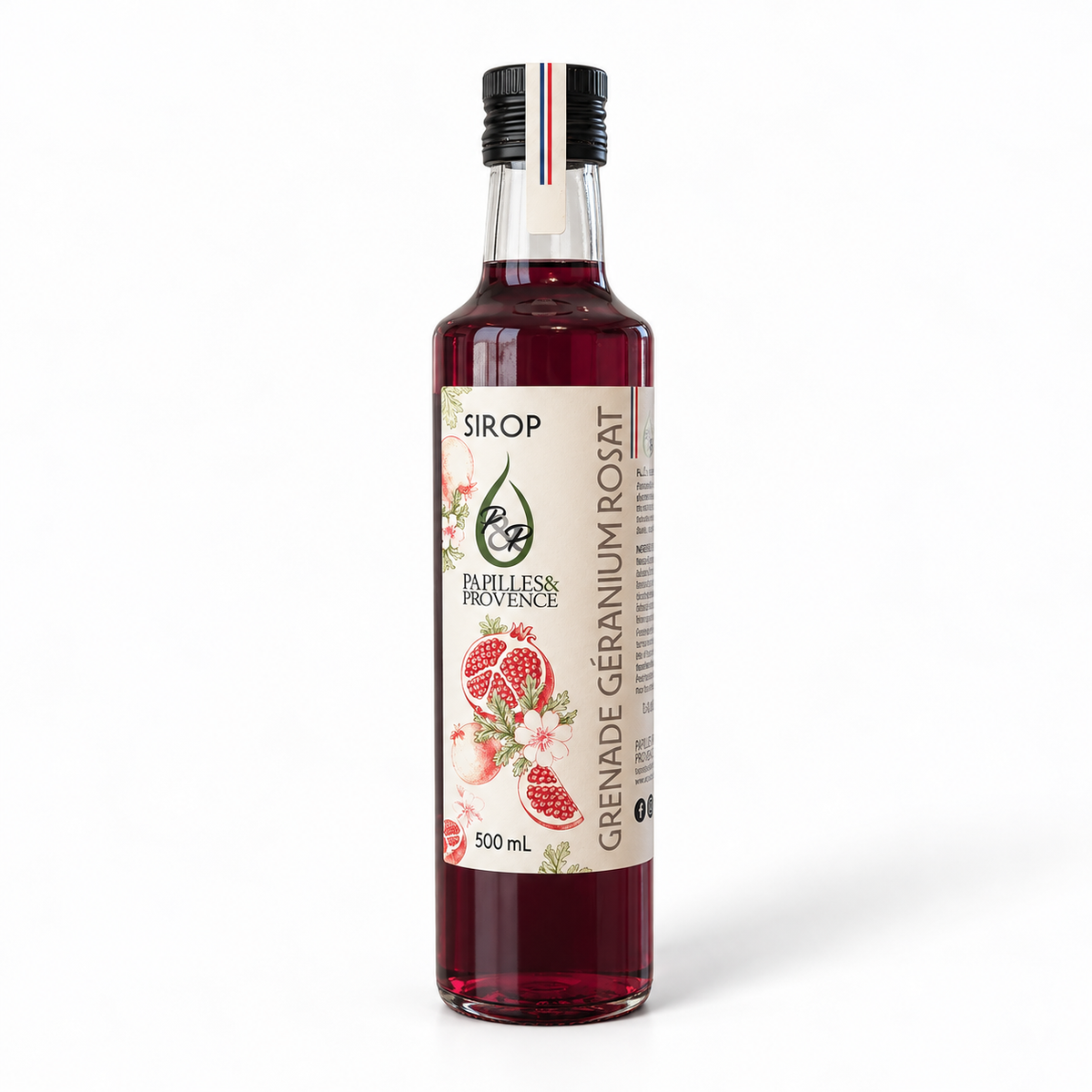 Sirop de Grenade - Géranium Rosat