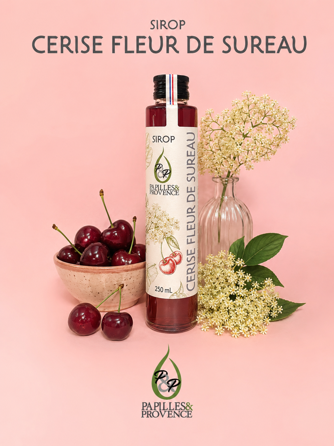 Sirop de Cerise Fleurs de Sureau